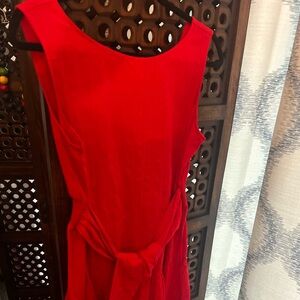 Liz Claiborne Vibrant Red Mini Dress